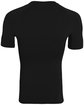 Augusta Sportswear Youth Hyperform Compress Short-Sleeve Shirt black ModelBack