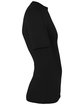 Augusta Sportswear Youth Hyperform Compress Short-Sleeve Shirt black ModelSide