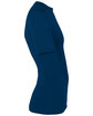 Augusta Sportswear Youth Hyperform Compress Short-Sleeve Shirt navy ModelSide