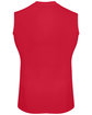 Augusta Sportswear Adult Hyperform Compress Sleeveless Shirt red ModelBack