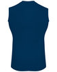 Augusta Sportswear Adult Hyperform Compress Sleeveless Shirt navy ModelBack