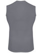 Augusta Sportswear Adult Hyperform Compress Sleeveless Shirt graphite ModelBack