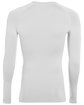 Augusta Sportswear Adult Hyperform Long-Sleeve Compression Shirt white ModelBack
