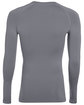 Augusta Sportswear Adult Hyperform Long-Sleeve Compression Shirt graphite ModelBack