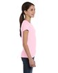 LAT Girls' Fine Jersey T-Shirt pink ModelSide