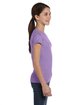 LAT Girls' Fine Jersey T-Shirt lavender ModelSide