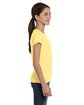 LAT Girls' Fine Jersey T-Shirt butter ModelSide