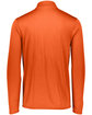 Augusta Sportswear Adult Attain Quarter-Zip Pullover orange ModelBack