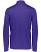 Augusta Sportswear Adult Attain Quarter-Zip Pullover purple ModelBack