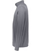Augusta Sportswear Adult Attain Quarter-Zip Pullover graphite ModelSide