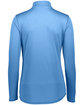 Augusta Sportswear Ladies' Attain Quarter-Zip Pullover columbia blue ModelBack