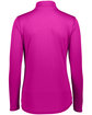 Augusta Sportswear Ladies' Attain Quarter-Zip Pullover power pink ModelBack