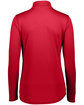 Augusta Sportswear Ladies' Attain Quarter-Zip Pullover red ModelBack