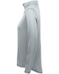 Augusta Sportswear Ladies' Attain Quarter-Zip Pullover silver ModelSide
