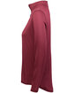 Augusta Sportswear Ladies' Attain Quarter-Zip Pullover maroon ModelSide