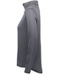 Augusta Sportswear Ladies' Attain Quarter-Zip Pullover graphite ModelSide
