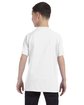 Jerzees Youth DRI-POWER® ACTIVE T-Shirt WHITE ModelBack
