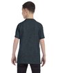 Jerzees Youth DRI-POWER® ACTIVE T-Shirt black heather ModelBack