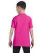 Jerzees Youth DRI-POWER® ACTIVE T-Shirt cyber pink ModelBack