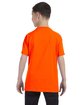 Jerzees Youth DRI-POWER® ACTIVE T-Shirt SAFETY ORANGE ModelBack