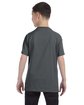 Jerzees Youth DRI-POWER® ACTIVE T-Shirt charcoal grey ModelBack
