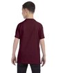 Jerzees Youth DRI-POWER® ACTIVE T-Shirt maroon ModelBack