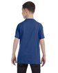 Jerzees Youth DRI-POWER® ACTIVE T-Shirt vintage hth blue ModelBack
