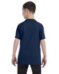 Jerzees Youth DRI-POWER® ACTIVE T-Shirt vintage hth navy ModelBack