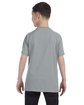 Jerzees Youth DRI-POWER® ACTIVE T-Shirt ATHLETIC HEATHER ModelBack