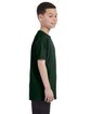 Jerzees Youth DRI-POWER® ACTIVE T-Shirt FOREST GREEN ModelSide