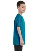 Jerzees Youth DRI-POWER® ACTIVE T-Shirt CALIFORNIA BLUE ModelSide