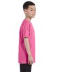 Jerzees Youth DRI-POWER® ACTIVE T-Shirt neon pink ModelSide