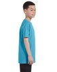 Jerzees Youth DRI-POWER® ACTIVE T-Shirt aquatic blue ModelSide