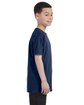 Jerzees Youth DRI-POWER® ACTIVE T-Shirt VINTAGE HTH NAVY ModelSide
