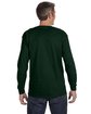 Jerzees Adult DRI-POWER® ACTIVE Long-Sleeve T-Shirt forest green ModelBack