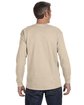 Jerzees Adult DRI-POWER® ACTIVE Long-Sleeve T-Shirt sandstone ModelBack