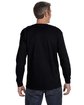 Jerzees Adult DRI-POWER® ACTIVE Long-Sleeve T-Shirt black ModelBack