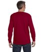 Jerzees Adult DRI-POWER® ACTIVE Long-Sleeve T-Shirt cardinal ModelBack