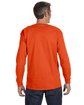 Jerzees Adult DRI-POWER® ACTIVE Long-Sleeve T-Shirt burnt orange ModelBack
