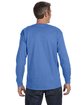 Jerzees Adult DRI-POWER® ACTIVE Long-Sleeve T-Shirt columbia blue ModelBack
