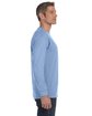 Jerzees Adult DRI-POWER® ACTIVE Long-Sleeve T-Shirt LIGHT BLUE ModelSide