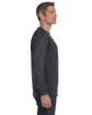 Jerzees Adult DRI-POWER® ACTIVE Long-Sleeve T-Shirt charcoal grey ModelSide