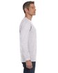 Jerzees Adult DRI-POWER® ACTIVE Long-Sleeve T-Shirt ash ModelSide