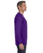 Jerzees Adult DRI-POWER® ACTIVE Long-Sleeve T-Shirt deep purple ModelSide