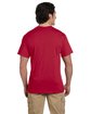 Jerzees Adult DRI-POWER® ACTIVE Pocket T-Shirt TRUE RED ModelBack