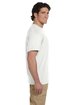 Jerzees Adult DRI-POWER® ACTIVE Pocket T-Shirt white ModelSide