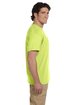 Jerzees Adult DRI-POWER® ACTIVE Pocket T-Shirt safety green ModelSide