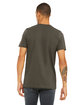 Bella + Canvas Unisex Jersey T-Shirt army ModelBack