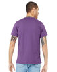 Bella + Canvas Unisex Jersey T-Shirt ROYAL PURPLE ModelBack