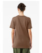 Bella + Canvas Unisex Jersey T-Shirt vintage brown ModelBack